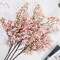 4-Pack 39.3" Artificial Cherry Blossom Branches – Faux Silk Flowers for Spring, Wedding & Home Table Vase Decor (Pink/Peach)